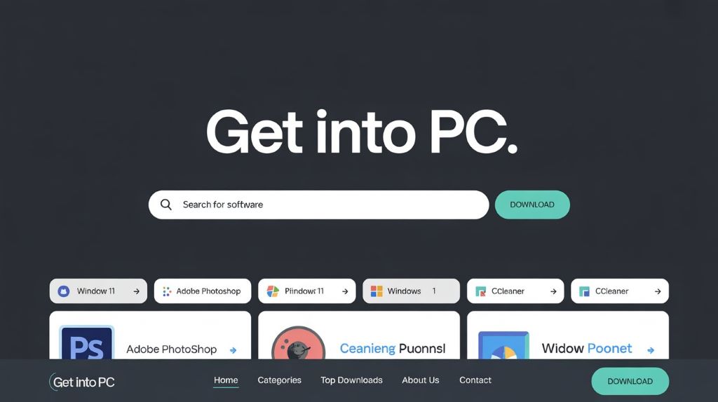 Get Into PC banner
